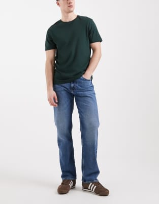 Otis - Regular Straight Jeans in mittlerer Waschung-Blau Blau W28 L32