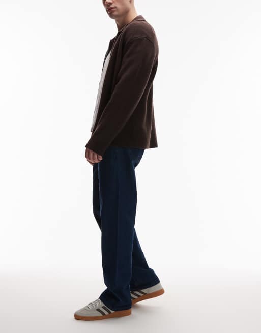 Tommy Jeans Otis regular straight selvedge denim jeans in dark indigo wash, 3 of 5