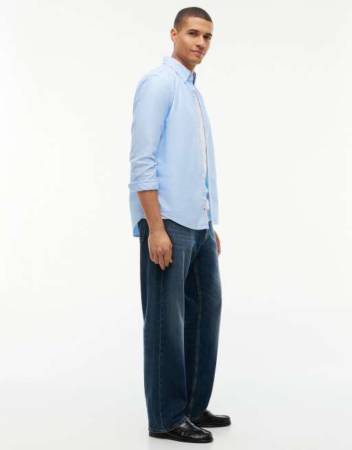 Tommy Jeans Otis straight faded jeans in denim dark, 3 of 7