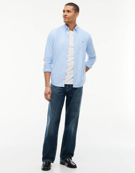 Tommy Jeans Otis Straight Jeans in dunklem Denim mit Waschung, 2 von 7