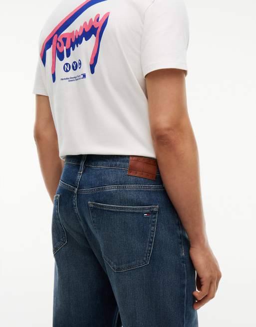 Tommy Jeans Otis Straight Jeans in dunklem Denim mit Waschung, 5 von 7