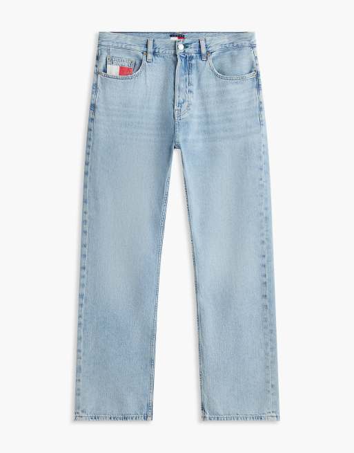 Tommy Jeans Otis straight vintage jeans in denim light, 5 of 5