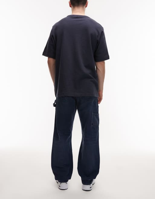 Tommy Jeans - Otis - Timmermansjeans met normale pasvorm in donkerblauw, 2 van 5