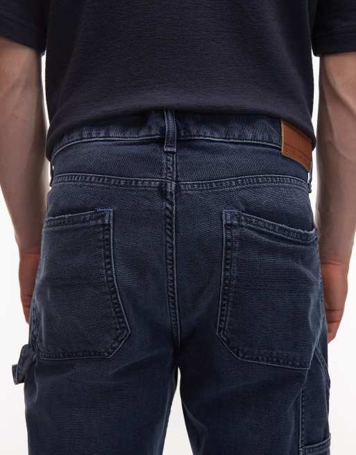 Tommy Jeans - Otis - Timmermansjeans met normale pasvorm in donkerblauw, 4 van 5
