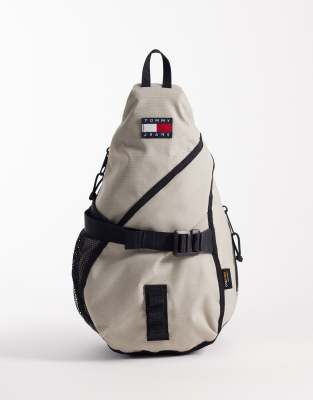 Tommy Jeans Outdoor Sling Bag In Black