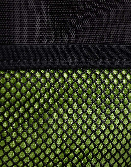 Tommy Jeans outdoor tote bag in black & green, 3 of 4