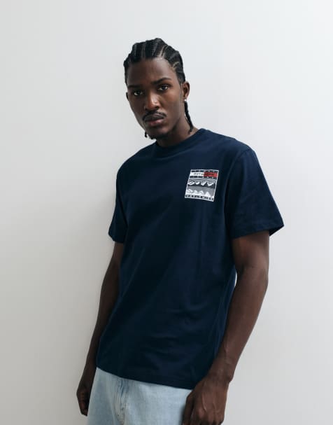 Tommy Jeans Outdoors Capsule relaxed fit t-shirt in navy - view 1
