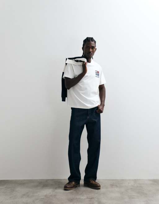Tommy Jeans Outdoors Capsule relaxed fit t-shirt in white, 3 of 5
