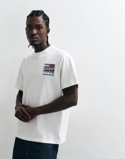 Tommy Jeans Outdoors Capsule t-shirt coupe relaxed blanc, 4 de 5