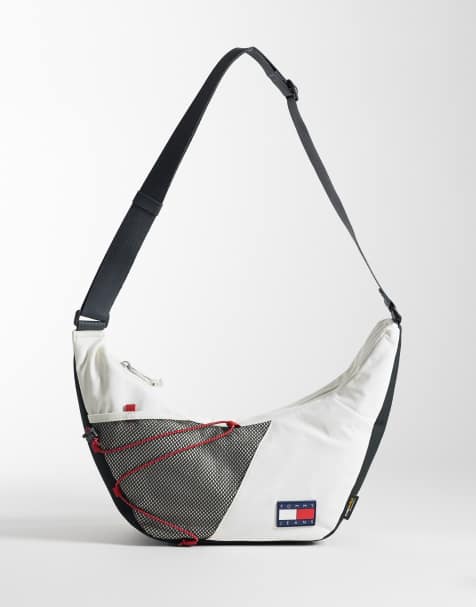 Tommy Jeans - Outdoors - Crossbody tas in crème/grijs - view 1