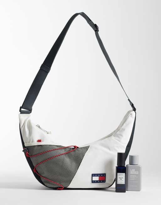 Tommy Jeans – Outdoors – Kremowo-szara torebka crossbody, 2 z 4
