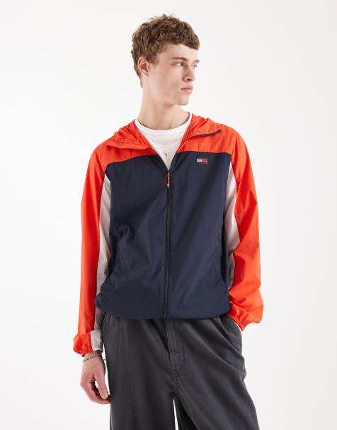 Tommy Jeans - Outdoors - Veste en soft shell - Bleu marine/rouge - view 1