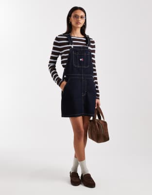 Tommy Jeans Overalls Jumper In Black