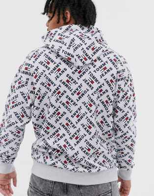 tommy jeans all over print sweatshirt