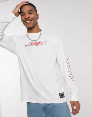 tommy jeans white top