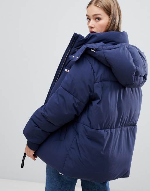 Tommy jeans cheap oversized puffer