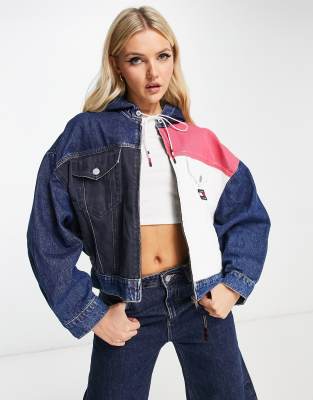 Tommy oversized store denim jacket