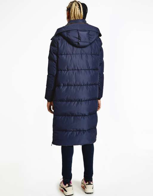 Tommy jeans long store padded parka