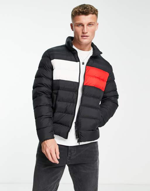 Tommy Jeans padded jacket in black ASOS