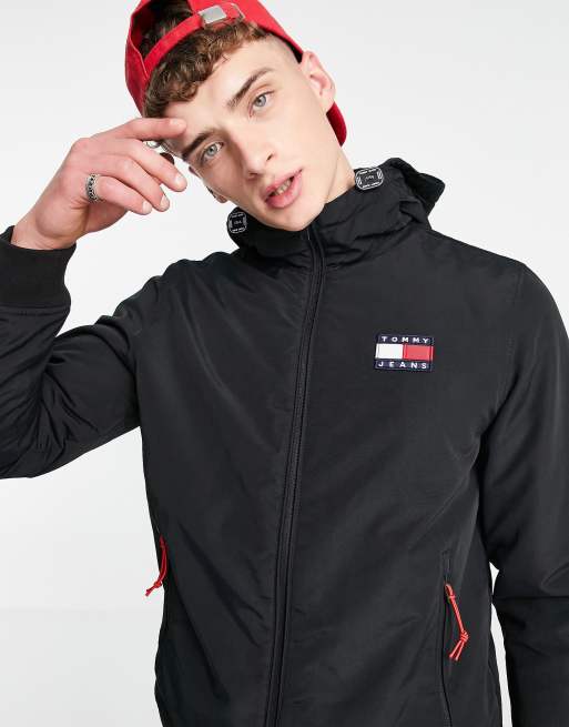 Tommy jeans padded nylon hot sale jacket