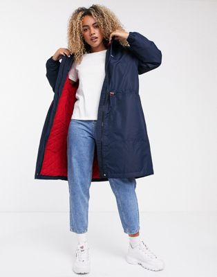 tommy jeans padded coat