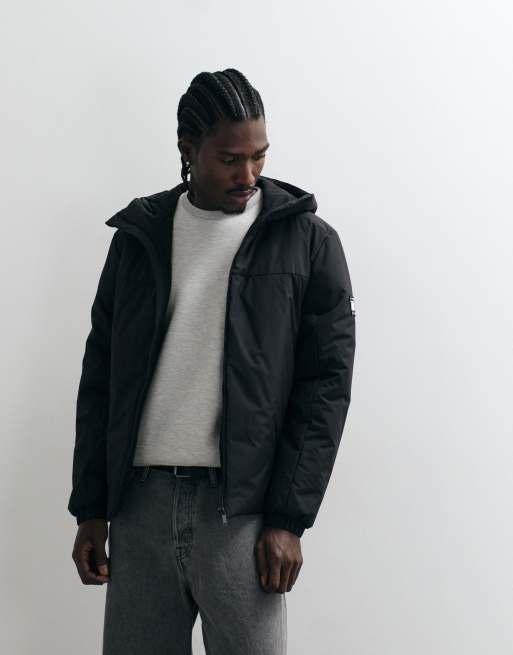 Tommy Jeans padded polyester jacket in black, 5 of 5