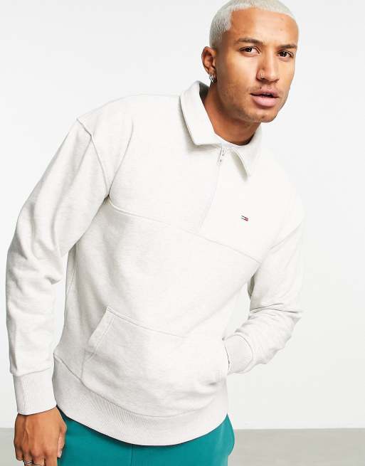 Relaxed Fit Half-zip Sweatshirt