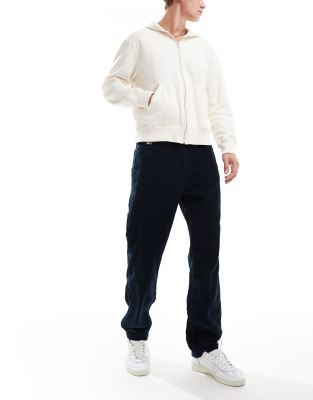 Tommy Jeans - Pantalon charpentier style skate en velours côtelé - Bleu marine