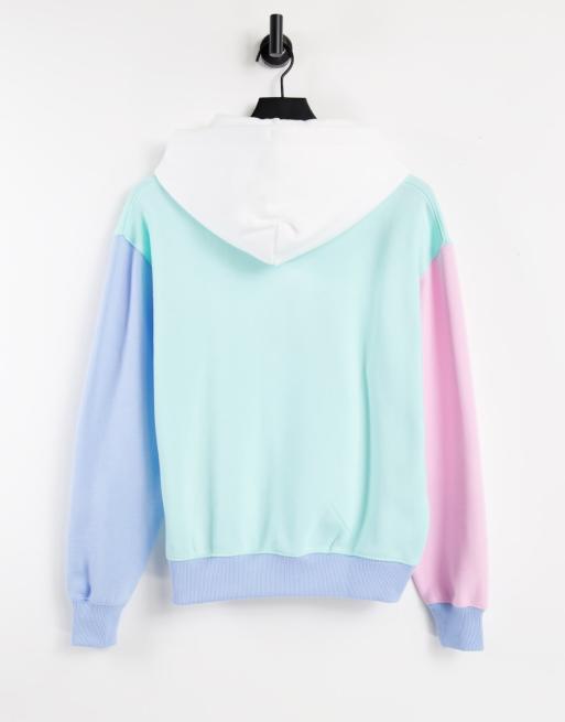 Tommy hilfiger pastel discount colour block sweatshirt