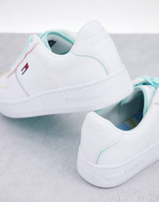 tommy hilfiger pastel sneakers