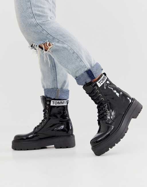 Tommy discount jeans boot