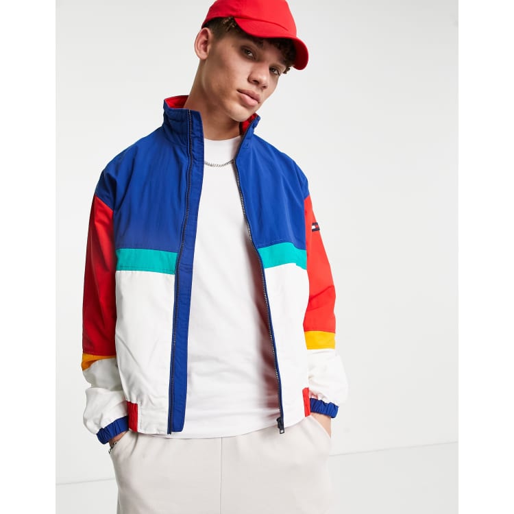 Tommy jeans on sale pieced jacket