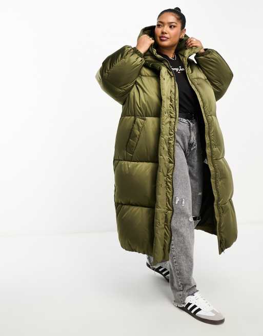 Steve Madden Faux Fur Lined Puffer Jacket - Women's Coats/Jackets in Olive