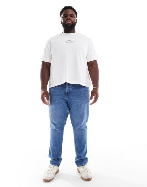 Tommy Jeans Plus - Ryan - Jeans dritti regular fit lavaggio medio - view 1