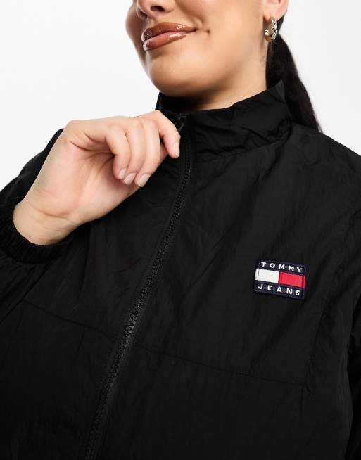 Black store tommy windbreaker