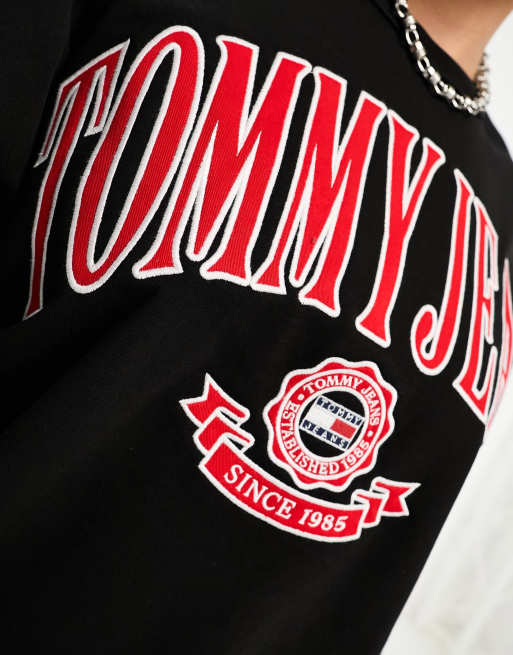 Tommy jeans 2024 collegiate sweater