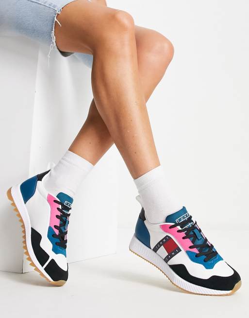 Tommy jeans colorblock sneaker sale