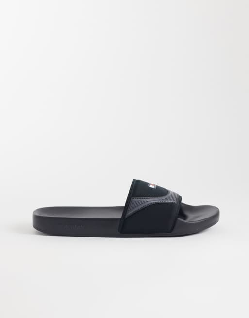 Tommy Jeans pool slides in black, 3 of 4