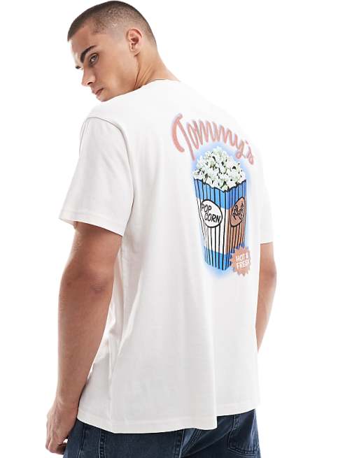 Stripe Print Sexy Off-Shoulder Collar Short Sleeve Chest Cross T-Shirt Stripe Print Sexy Off-Shoulder Collar Short Sleeve Chest Cross T-Shirt