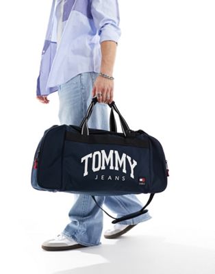 Tommy Jeans Prep Sport Duffle Bag In Navy In Blue