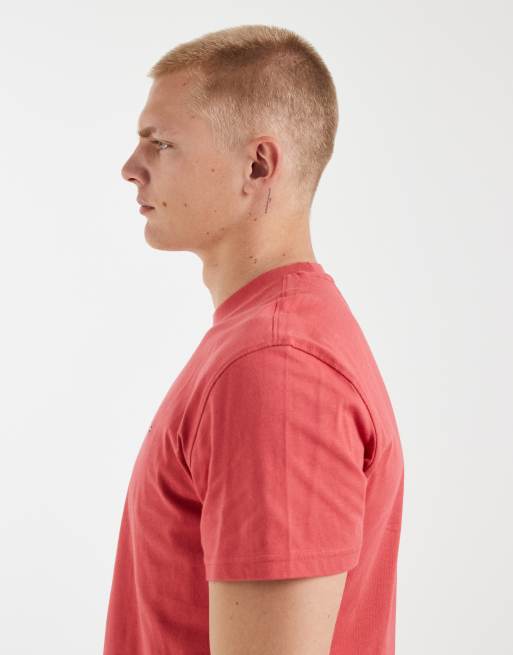 Tommy Jeans - Rød T-shirt med flaglogo, 5 af 5