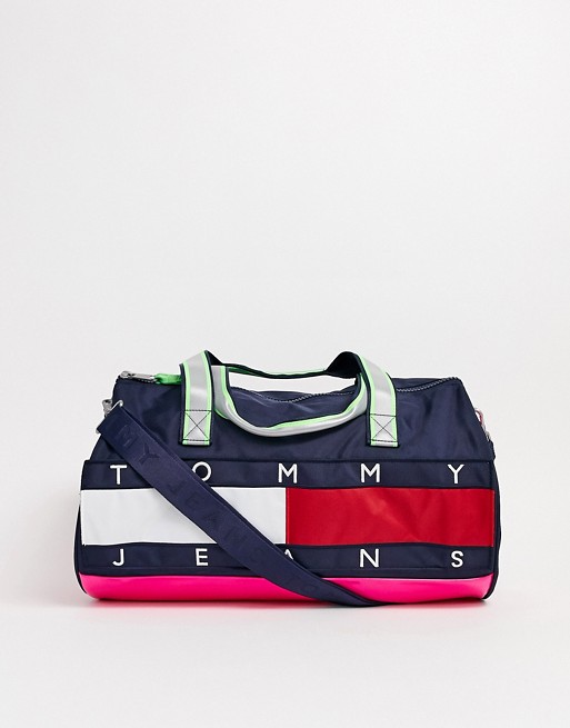 Tommy Jeans recycled heritage duffle bag
