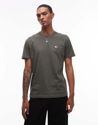 Tommy Jeans Regular Badge T-shirt In Gray