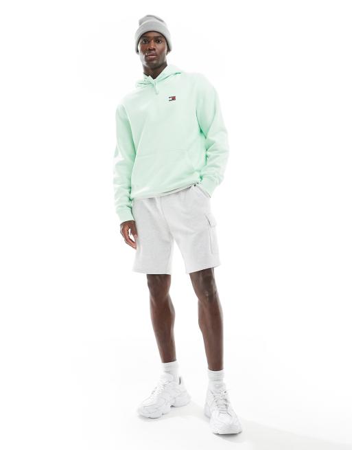 Tommy Jeans - Regular-fit hoodie met logo-badge in groen, 3 van 4