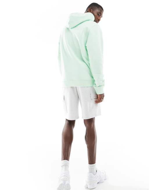Tommy Jeans - Regular-fit hoodie met logo-badge in groen, 4 van 4