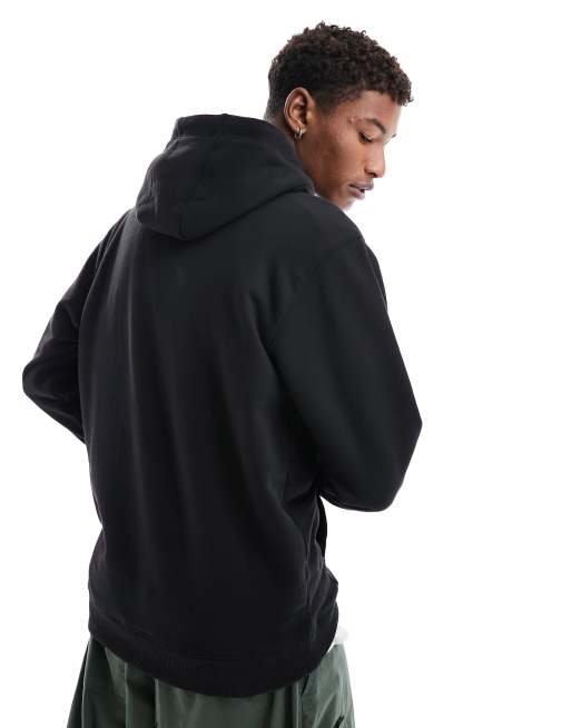 Regular best sale black hoodie