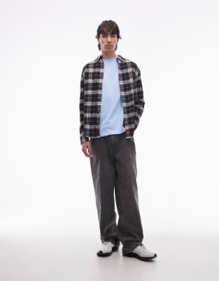 Tommy Jeans Regular Flannel Shirt In Multi