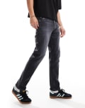 [Tommy Jeans] Tommy Jeans regular tapered dad jeans in black W32 L32 Denim Black