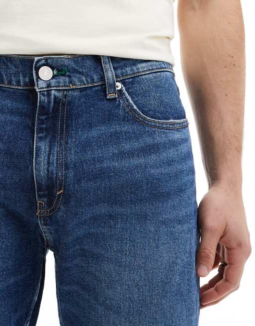 Tommy Jeans regular tapered dad jeans in mid wash , 5 of 5
