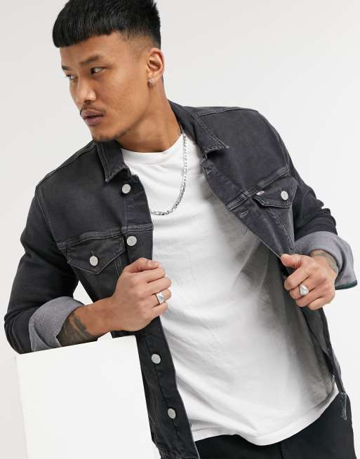 Tommy jeans cheap regular trucker jacket